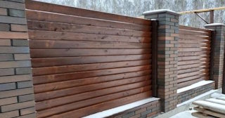 Столбы для забора из кирпича в Саянске - Выгодные цены от 3199 рублей