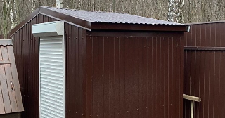 Сарай из металлопрофиля в Саянске для дачи от Строй-Сск от 41272 рублей